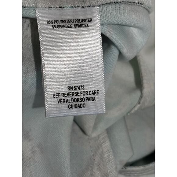 Danny And Nicole Floral ombré blues a-line dress sz 14‎ Career Cocktail Wedding - Picture 8 of 10